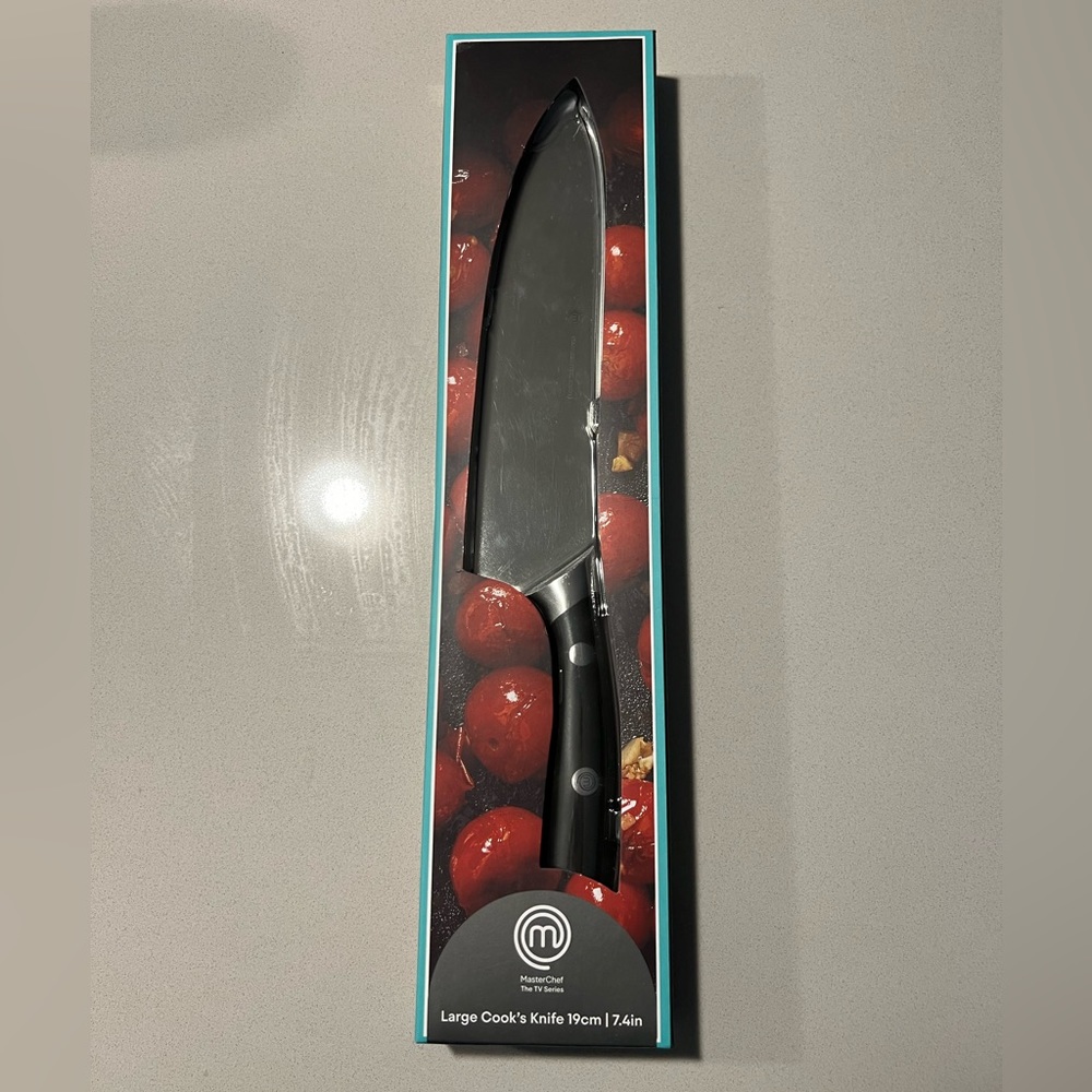 NEW Masterchef Large Cook’s Knife 19cm or 7.4in
